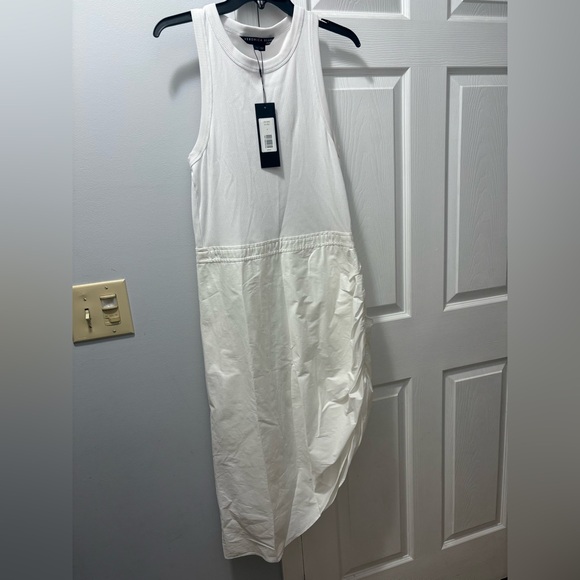 NWT Veronica Beard Finca Mixed-Media Dress Large - Picture 3 of 6